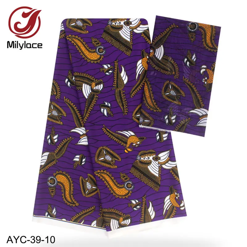 Мягкая приятная на ощупь ткань с принтом Modell, 4 ярда для одежды+ шелковая ткань с принтом для галстука на голову, шарфа, 2 ярда, 1 комплект AYC-39 - Цвет: AYC-39-10