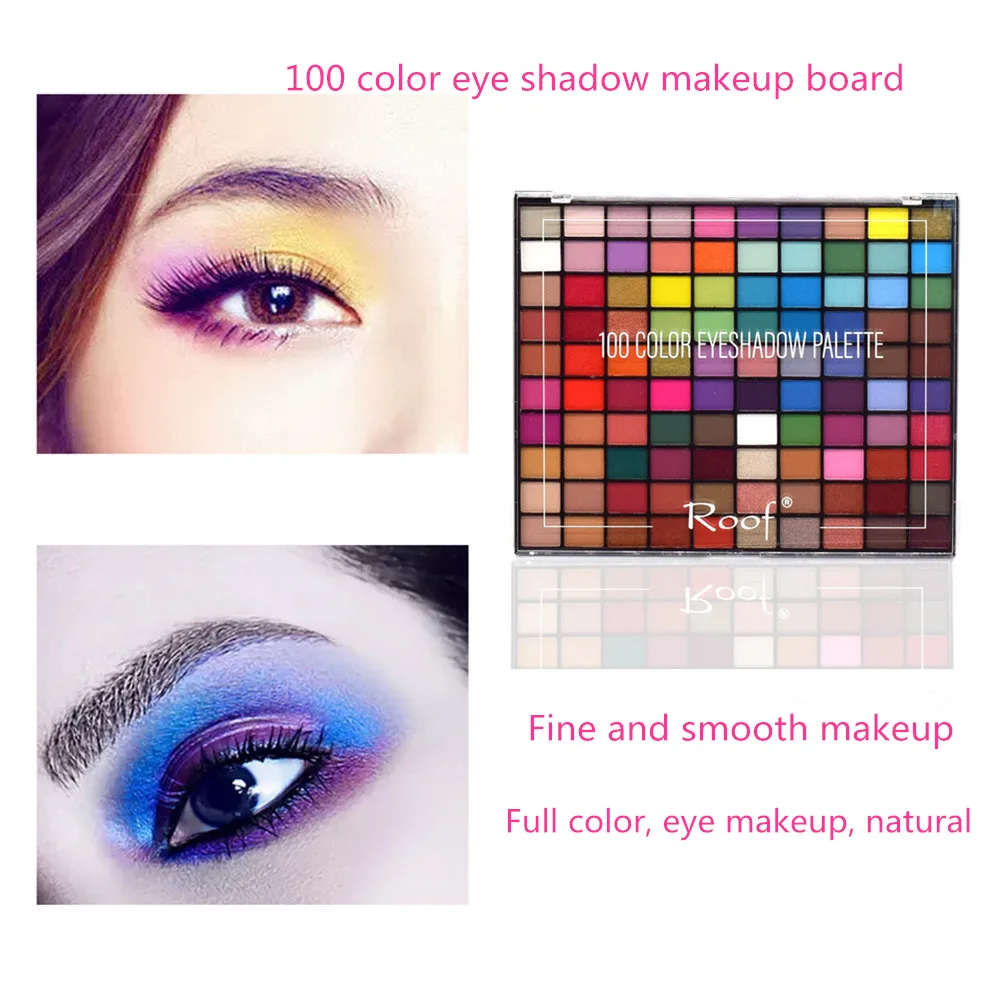 

pearly matte eye shadow makeup tray beauty studio makeup school makeup beginner 100 color large eye shadow board