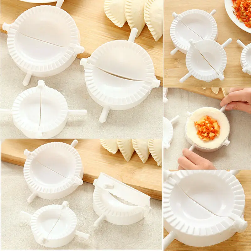 

1 set of kitchen 7CM/8CM/10CM dumpling mold making dumplings wonton mold cooking pastry tools