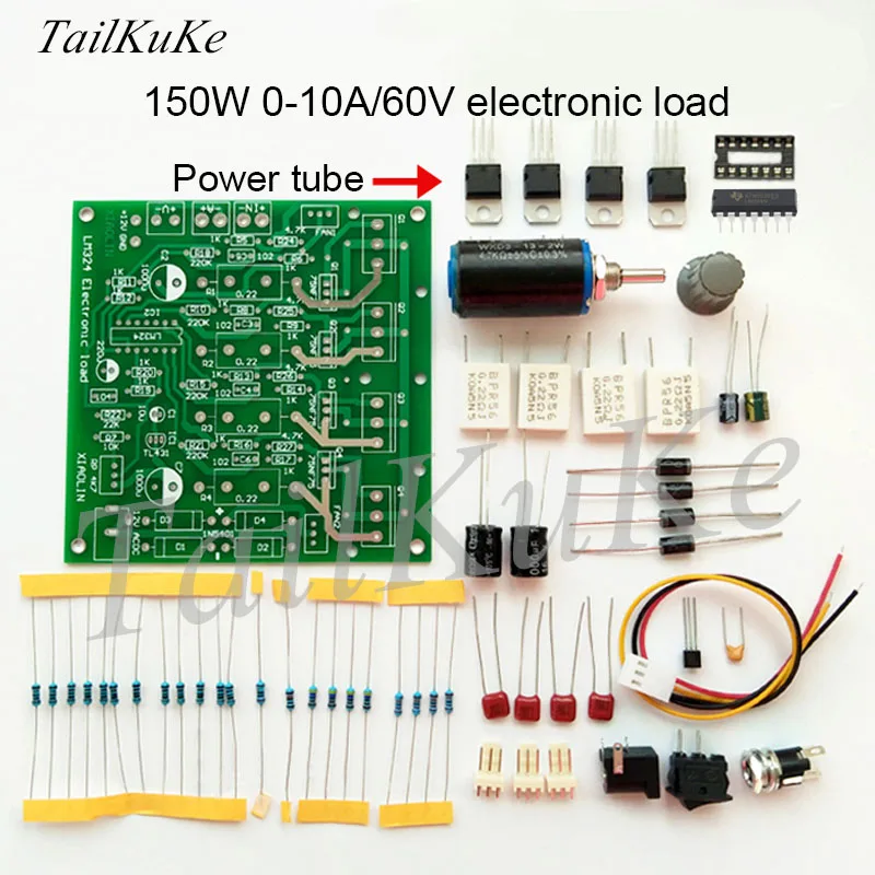 DIY LM324 Electronic Load Power 150W Simple Electronic Load Kit 72V2A