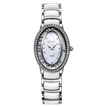 

2020 New Brand Fashion Luxury Crystal Rhinestone Ladies Watch Plastic Strap Waterproof Simple Quartz Student Watch Reloj Mujer