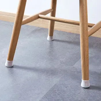 

4pcs Chair Table Foot Pad Mat Cover Protector Hard Wood Furniture Floor ProtectionMute Non Slip Universal Silicone Home Bar Use
