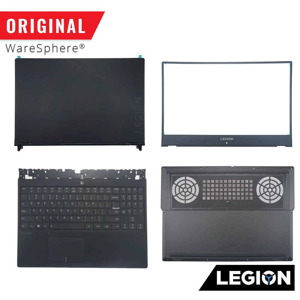 Lenovo Legion Lcd Tampa Traseira Moldura Frontal Palmrest Fundo Superior Base Inferior Estojo Teclado Novo Original Y530 Y53015ich