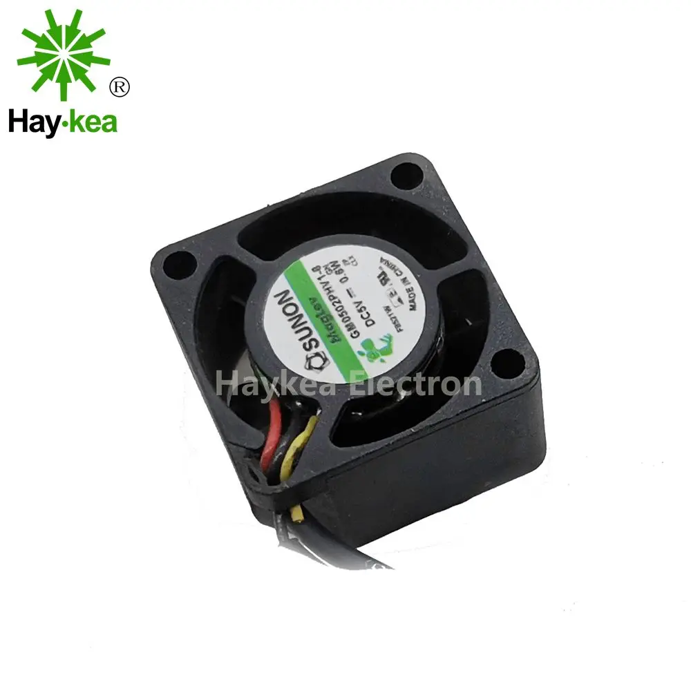 2pcs For SUNON GM0502PHV1-8 2.5cm 2515 25*25*15mm 5V 0.5W CPU Cooler Fan HDD Fan Cooling Fan Micro Fan