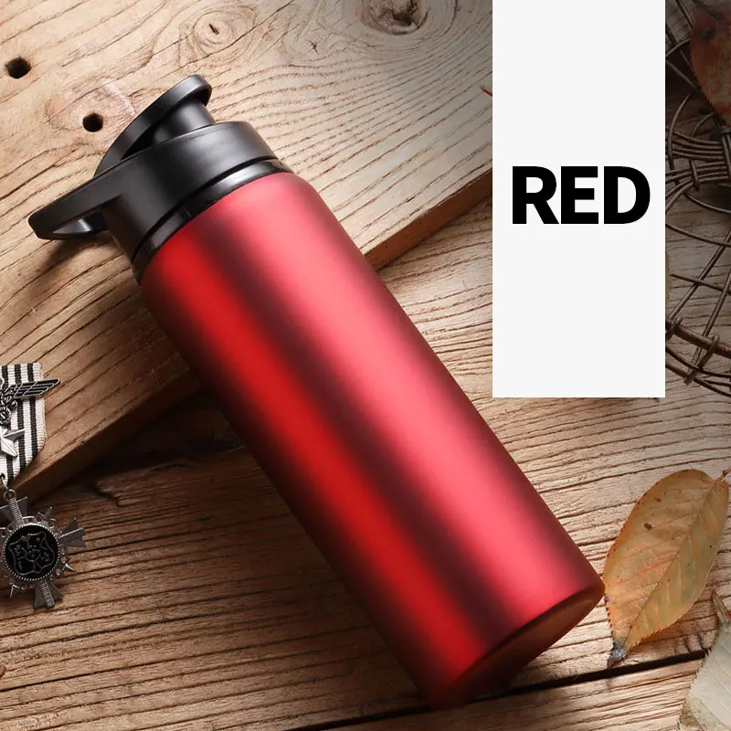 AQW1336 700ml red Keelorn 800 мл Термос с изоляцией из нержавеющей стали, термос, вакуумная колба большой емкости, термос, кофейные бутылки - Цвет: AQW1336 700ml red