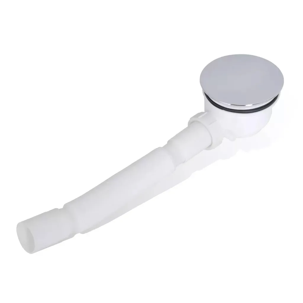 

VidaXL Sink Easy Install Trap Drain Shower Tray Waste Fast Flow Accessories Chrome Top Replacement Basin Modern Bathroom SV3