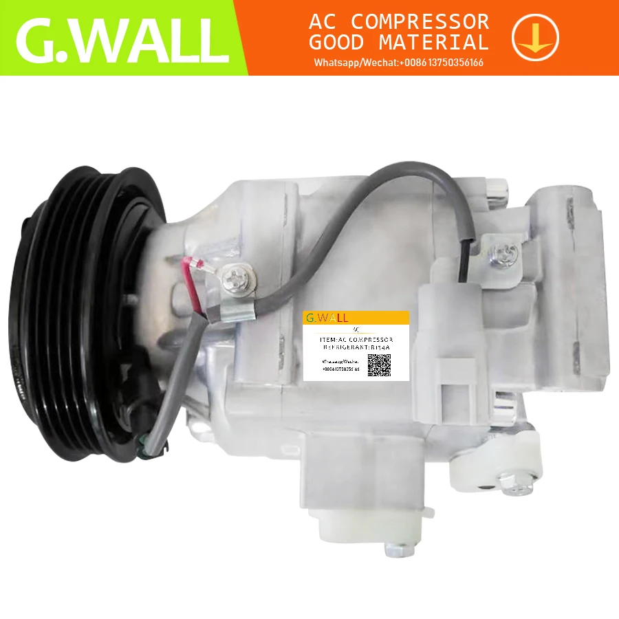 Для автомобиля SCSA06C AC компрессор Toyota Yaris Vitz эхо 88310-52451 447180-8820 447180-9150 88320-52040