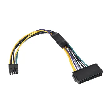 

24P to 8P Power Supply Adapter Conventer Cable Cord Wire for Dell 24Pin to 8Pin Optiplex 3020 7020 9020 Motherboard Server