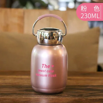 Mini Fashion Stainless Steel Thermoes Vacuum Flasks Mugs Cups Popular Mugs Travel Thermoses Coffee And Lovers Cups - Цвет: A
