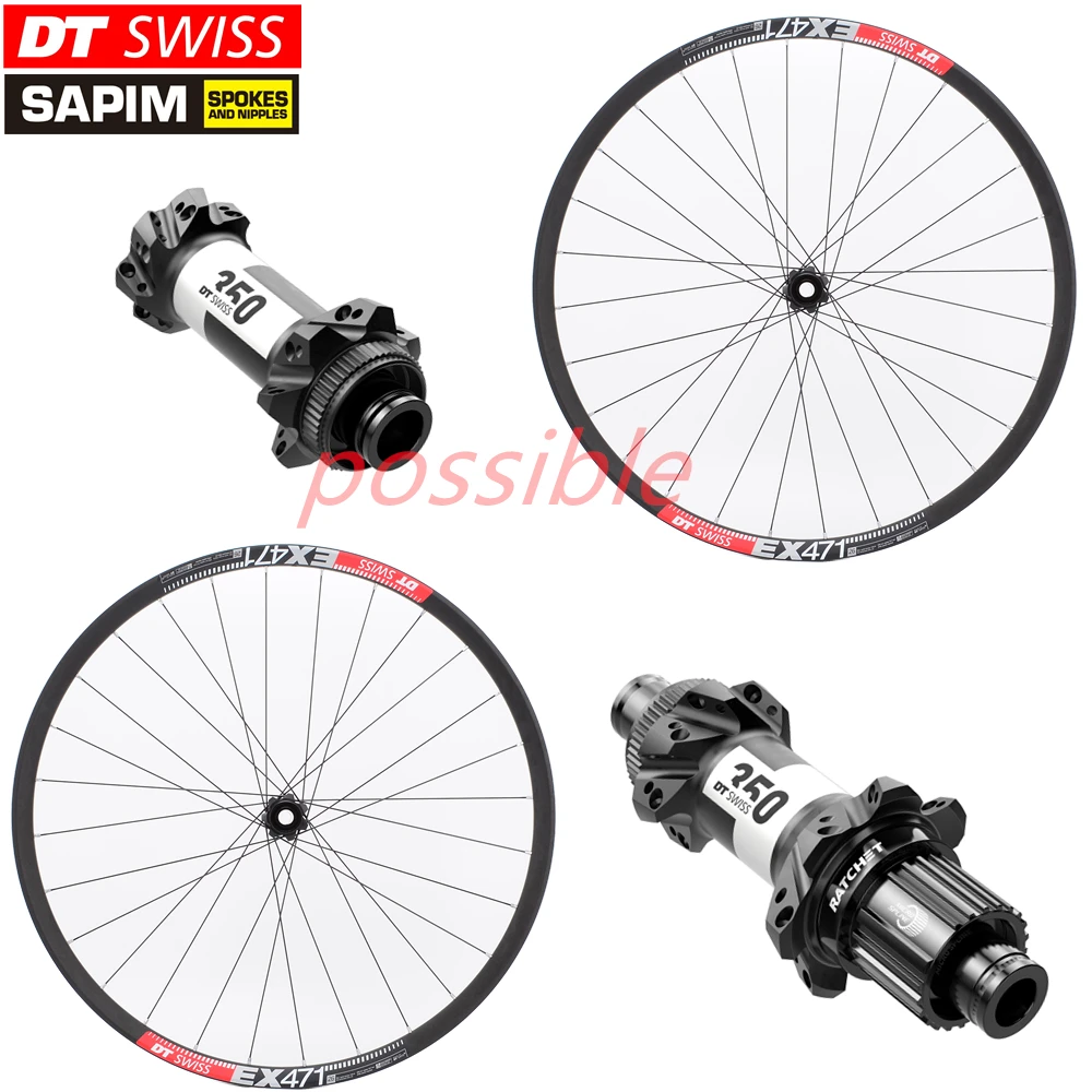 Nuovi Mozzi Dt Swiss 350Sl Cerchi Ex471 26/27/5/29 Pollici Super Light Mountain Tubeless Bike Wheel Boost Xd Ms Hg