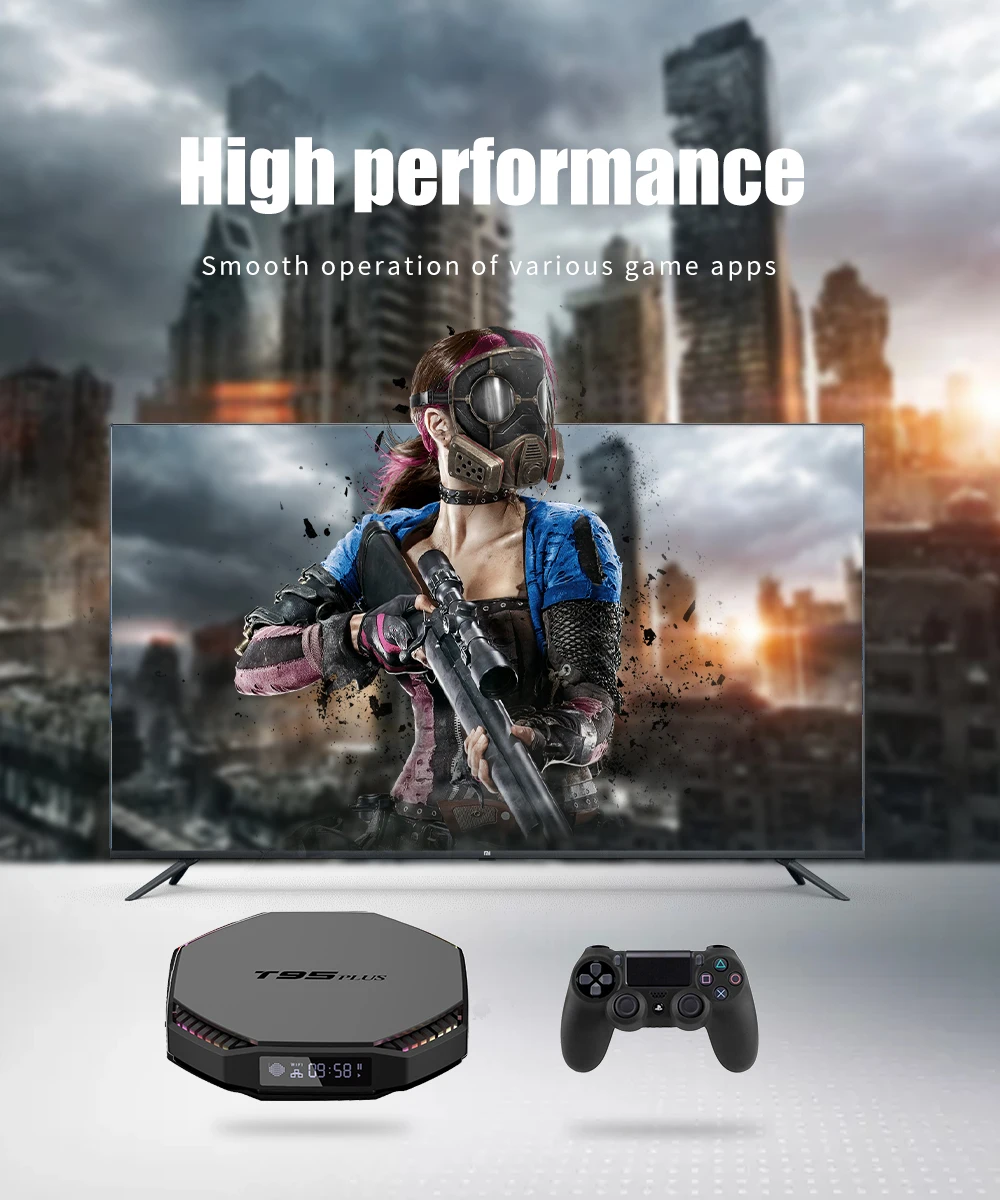 tv aerial T95 PLUS RK3566 Smart TV Box Android 11 4GB 32GB 8GB 64GB 2.4G 5G Wifi 8K 4K Voice Google Play TV Box Android Box Media player best outdoor tv antenna