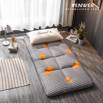 

FENWER Full Queen Size Mattress Tatami Mat 4cm Thickness for Bedroom Sleeping on Floor Mat Folding Mats Camping Mattress Cushion