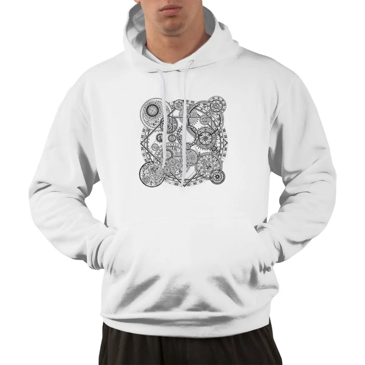 

2020 fashion Men's sweater The New 2020 Fashion Avant-garde Cool Magic Array Hoodie