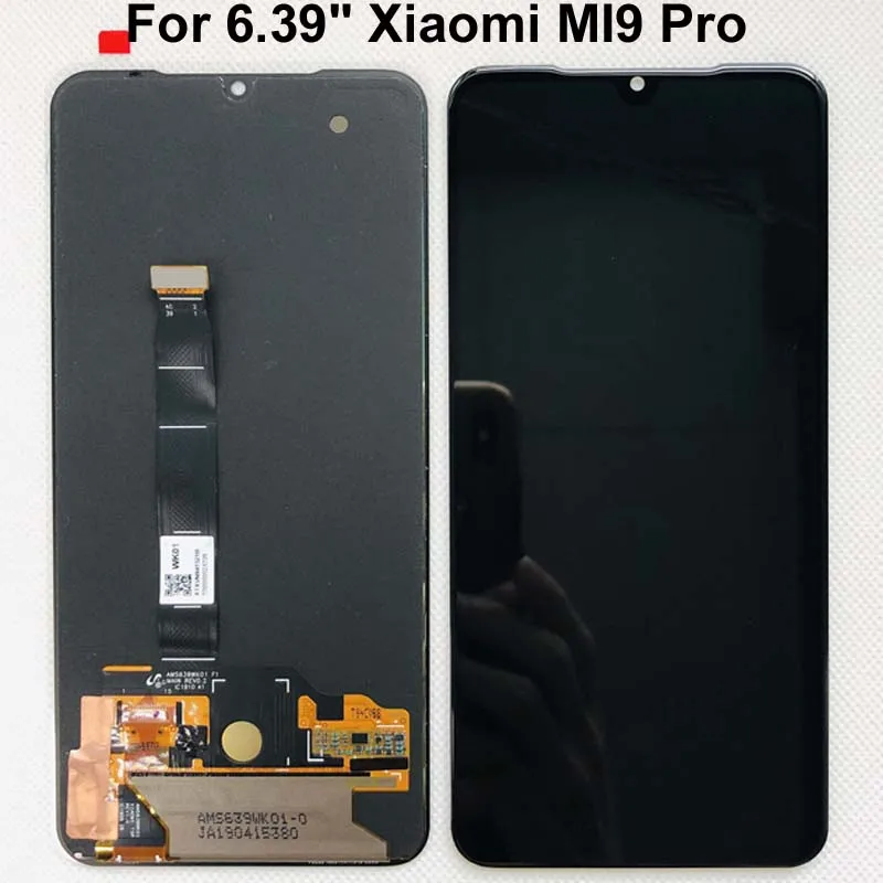 ЖК-дисплей 6 39 ''Super AMOLED для Xiaomi Mi 9 Pro сенсорный экран дигитайзер в сборе