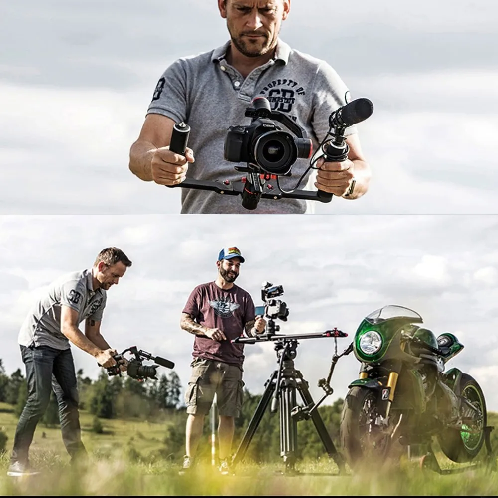 FeiyuTech A2000 3-осевому гидростабилизатору селфи DSLR Камера двойной Ручной Стабилизатор для Canon 5D SONY Cyber-shot Panasonic радиоуправляемая модель игрушечный Радиоуправляемый квадрокоптер
