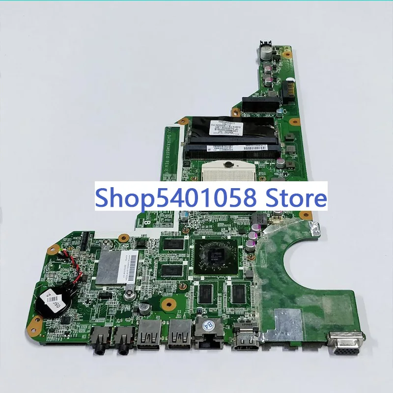 

Genuine 680569-001 680569-601 DA0R33MB6E0 w 7670/1G Graphics Laptop Motherboard Mainboard for HP G4 G6 G6T Series NoteBook PC