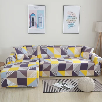 

Nordic Style Sofa Cover geometric print sofa cover 1/2/3/4 seater universal sofa cover stretch seater covers