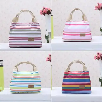 

Outdoor Picnic Lunch Bag Kids Dining Travel Purse Zipper Handbag Mini Travel Bags Hand Luggage