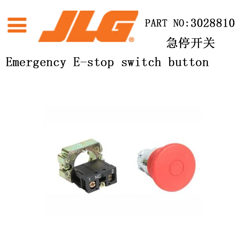 Ignition Start Switch JLG Emergency E-stop switch button Part No 3028810