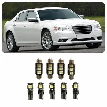 

9PCS White LED Interior Package kit For Chrysler LHS Neon New Yorker Pacifica Phantom Prowler 1990-2019
