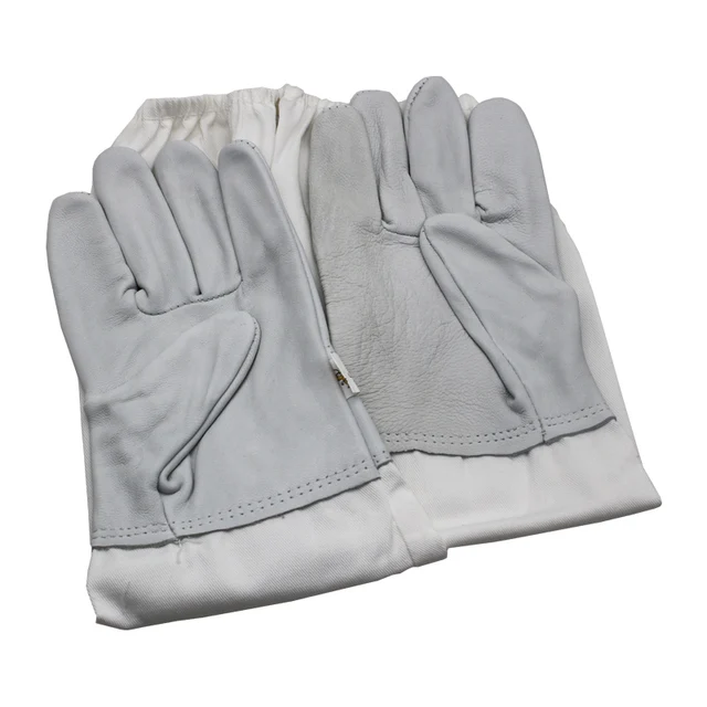 A Méhész Megakadályozza Kesztyű Védőhüvelyeit Szellőztetett Professzionális Méhellenes Méhsárga - Image 3