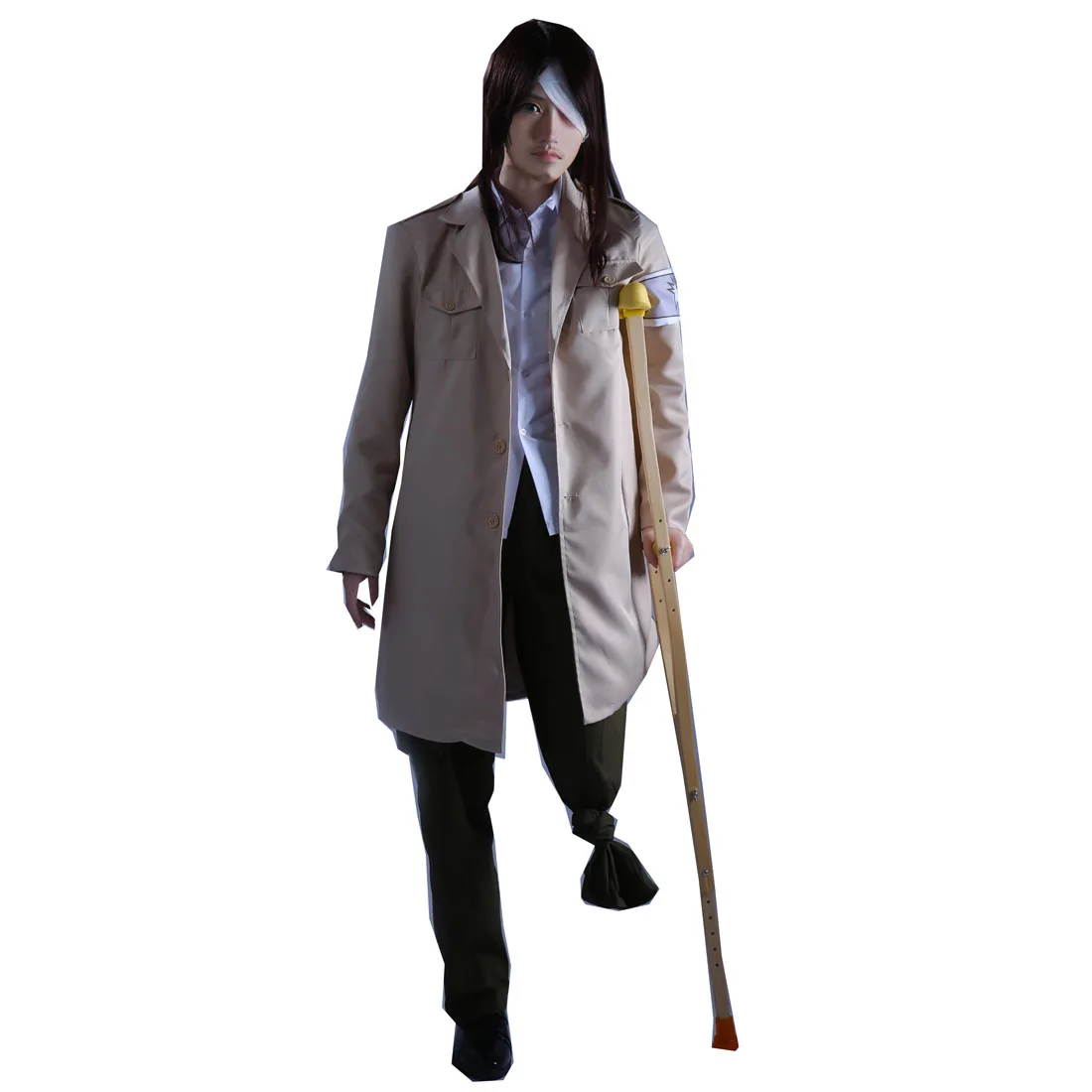 

2021 Anime Attack on Titan Final Season Eren Jaeger Cosplay Costume Set Shingeki No Kyojin Coat Pants Eren Cosplay