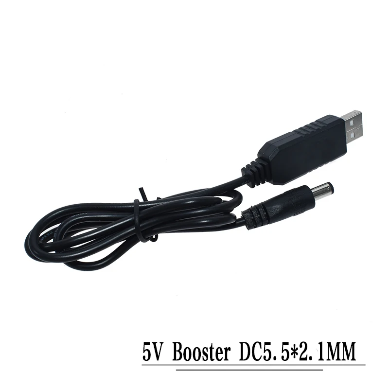 USB повышающий мощность линии DC 5 В к DC 5 в 9 в 12 В Повышающий Модуль USB конвертер Кабель-адаптер 2,1x5,5 мм Штекерный соединитель конвертер - Цвет: 5V