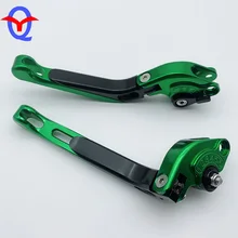 ЧПУ Складные удлиняющиеся Рычаги Тормозная система сцепления для Kawasaki NINJA 650R ER-6F ER-6N VERSYS(650cc) NINJA 400R