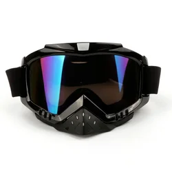 Motorcycle Protective Gears Flexible Cross Helmet Face Mask Motocross Goggles ATV Dirt Bike UTV Eyewear Gear Glasses Ski goggles