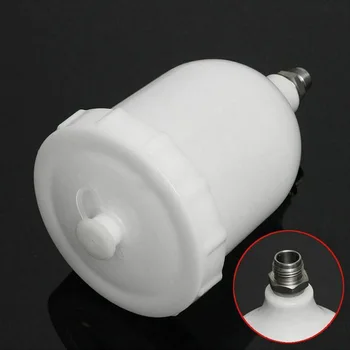 

White Airbrush Cup Plastic 558822 600ml For Devilbiss TEKNA Pro Pri FLG Replacement Useful