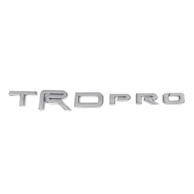 Автомобильные эмблемы MOPAI для Toyota ABS, эмблема TRD, наклейки на значок, Стайлинг для Toyota 4Runner для Toyota TUNDRA, автомобильные аксессуары - Цвет: G 1 PC
