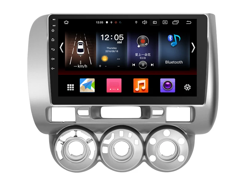 OTOJETA Android 10 2.5D экран Автомобильный Радио плеер для Honda FIT JAZZ RHD 06 08 bluetooth Мультимедиа