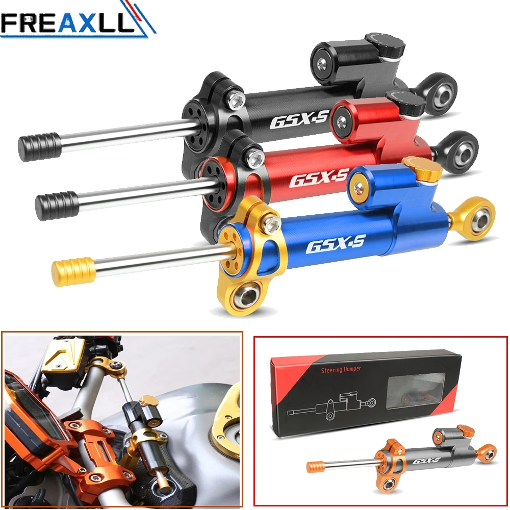 

For SUZUKI GSR 400/600/750 GSR400 600 GSX-S Motorcycle Accessories Damper Stabilizer Damper Steering Reversed Safety Control