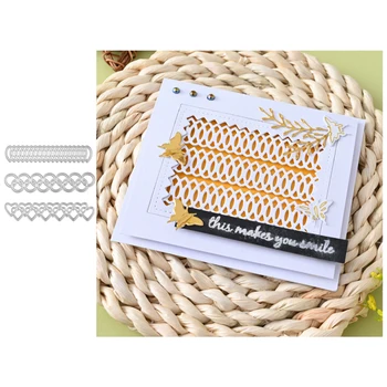 

Kokorosa Cutting Dies Metal Dies Layer Lace Edge Die Scrapbooking Album Card Making Embossing Stencil Diecuts Decoration