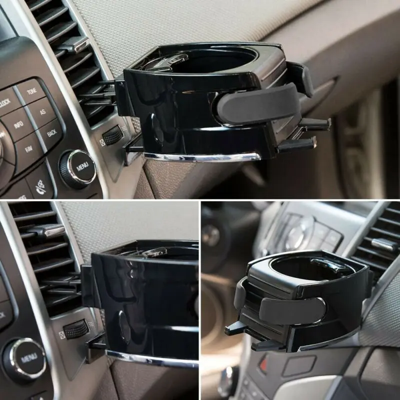 

Universal Mobile Phone Bracket Smart Car Drinks Holder Bottle Cup Water Air Vent Phone Mount 2 In 1
