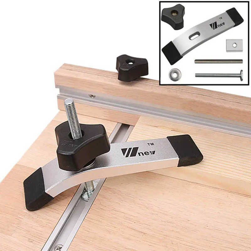 Universal Clamping Blocks Platen Miter Track Clamping Blocks M8 Screw T