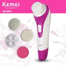 4 в 1 щетка для очищения лица для очистки пор контроль масла Отшелушивающий массаж Электрический Очищающий Инструмент 1 шт