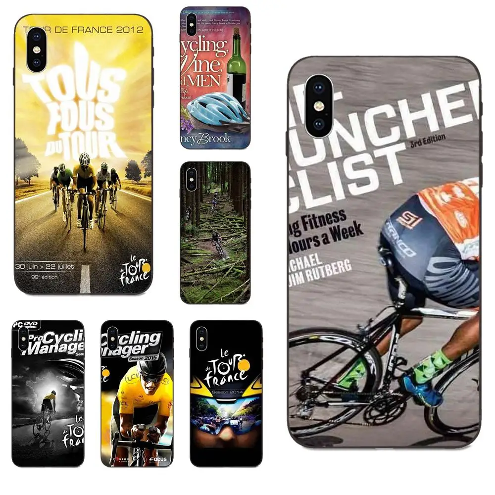 

Cycling Manager Tour Coque Shell Phone Case For Apple iPhone 4 4S 5 5S SE 6 6S 7 8 Plus X XS Max XR