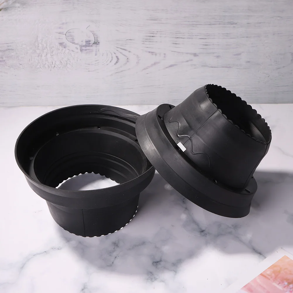 2Pcs 6.5 Inch Car Speaker Waterproof Cover Silicone Gasket