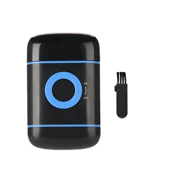 

Electric Shaver Ultra-Thin Foil Pop-Up Beard Trimmer AA Battery Shaving Razor For Men Blue Razor Electric Dry Battery Razor