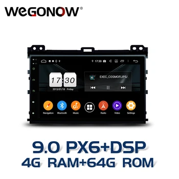 

HD DSP IPS Android 9.0 64GB ROM Car DVD player GPS map RDS Radio Bluetooth5.0 Wifi for Toyota Land Cruiser Prado 120 2003-2010