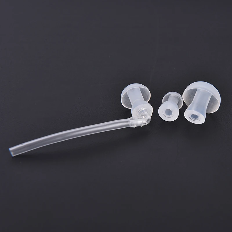 Hearing Aid Earplug Eartips With Sound Tube 1Tubes + 3 Ear Plugs(L M S) Hearing Aids Accessories Earpiece
