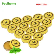 10/12Pcs Scorpion Balm Mint Cooling Oil Relieve Headache Dizziness Cold Ointment Refreshing Mosquito Bites Anti Itching Plaster