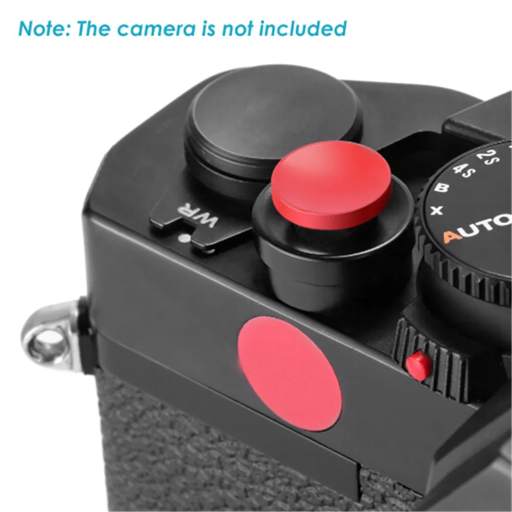 Camera Remote Shutter Release Camera Remote Shutter Button 3pcs Metal Concave Surface Camera Soft Shutter Release Button For Fujifilm/Fuji XT20 X100F X-T2 X100T X-T10 X20
