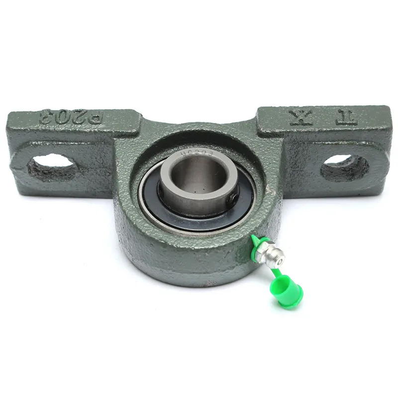 

1pc UCP203 Pillow Block Bearing 17mm Bore Diameter Zinc Alloy Pillow Block Mounted Ball Bearing Self-aligning Pillow Bearing