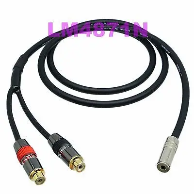 DHL/EMS 10 лотов CANARE Y КАБЕЛЬ L-4E6S 3,5 мм стерео TRS до 2x RCA TV jack моно TS L+ R-d2