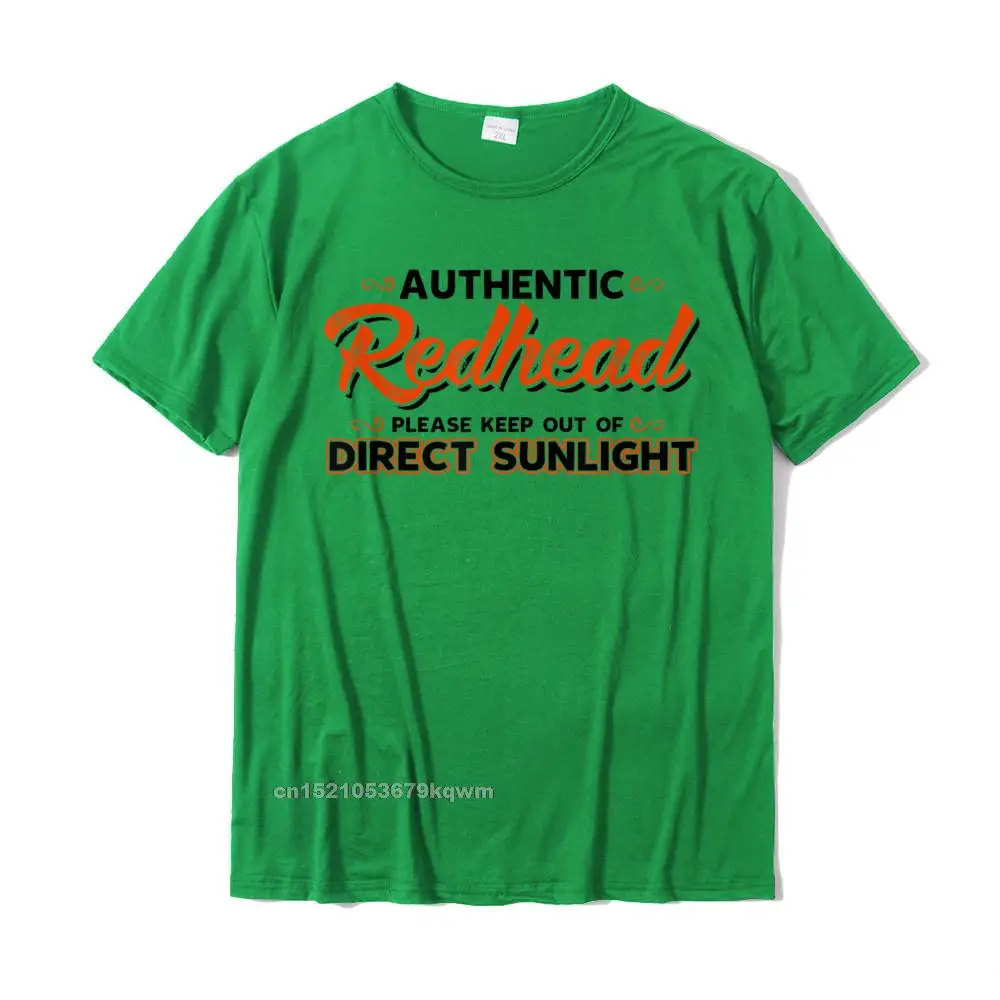 Hip hop 2021 New Fashion Geek T Shirt Round Collar Summer Cotton Short Sleeve T-Shirt for Men Funny Tee Shirt Wholesale Authentic Redhead Please Keep Out of Direct Sunlight T-Shirt__4297 green