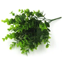 Пластиковые ветви сорняков искусственные цветы букет ветки стержень поддельные Листья Свадебные украшения для дома Вечерние