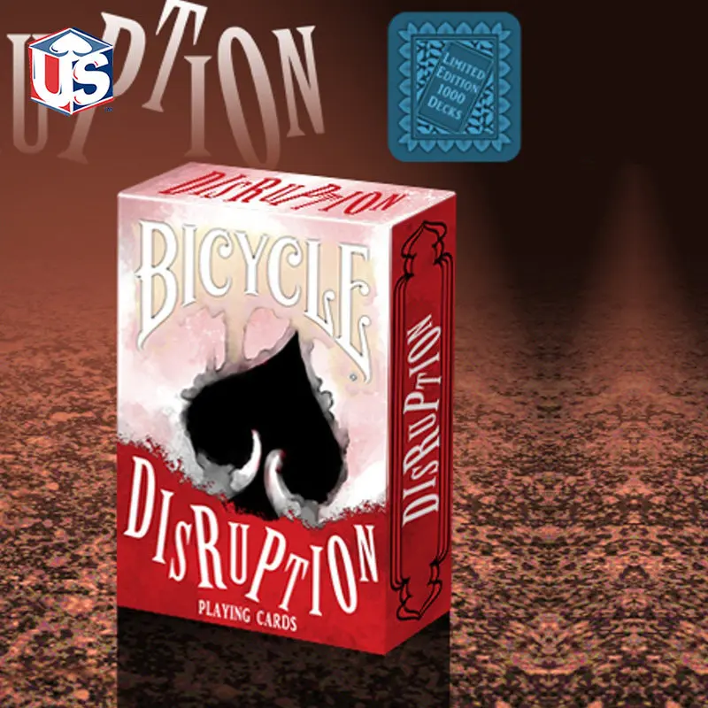 Велосипед срыв игральные карты Коллекционная колода Покер Размер USPCC Ограниченная серия колода Новый Запечатанный магический реквизит