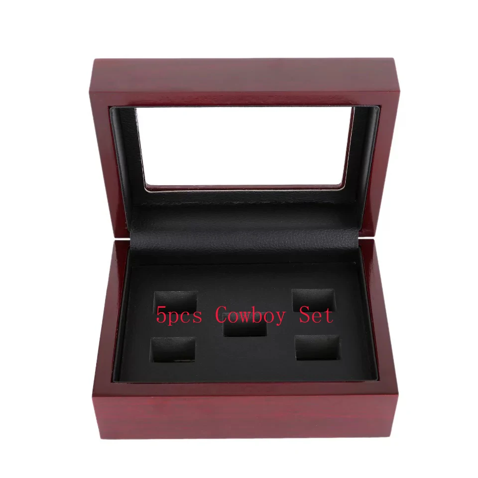 

New arrival 1971 1977 1992 1993 1995 Cowboy Rings Set Custom Designs With Display Case